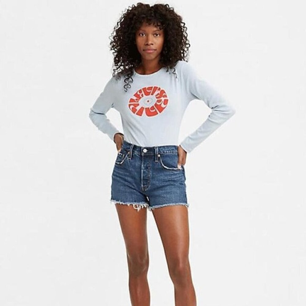 Levi's 501 Original High-Rise Jean Shorts size 30